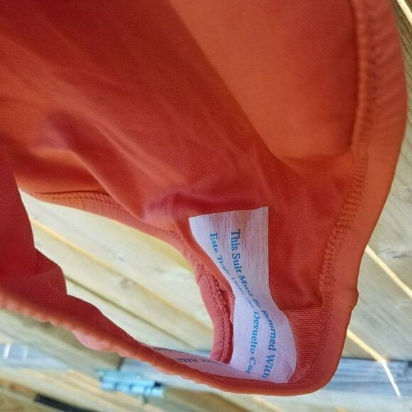 Women's Swimsuit Bikini Bottom Plus Sz 16W/18W 1X Kona Sol Rust Orange - Picture 6 of 6
